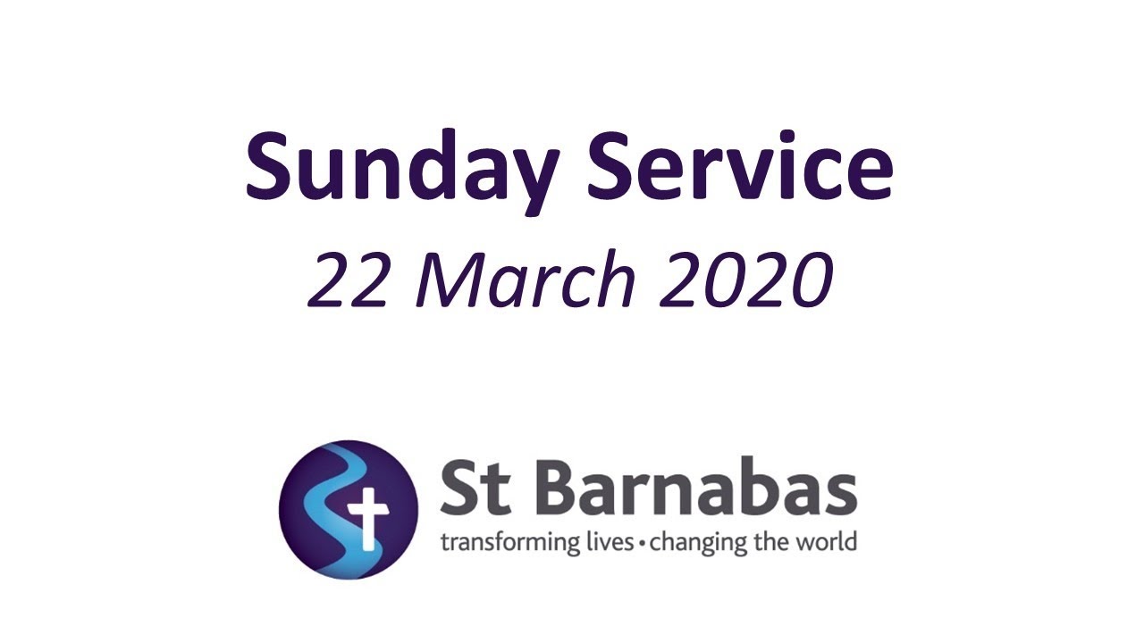 Sunday Service 22-Mar-2020