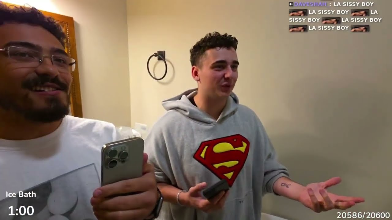 Stable Ronaldo Ice Bath Challenge