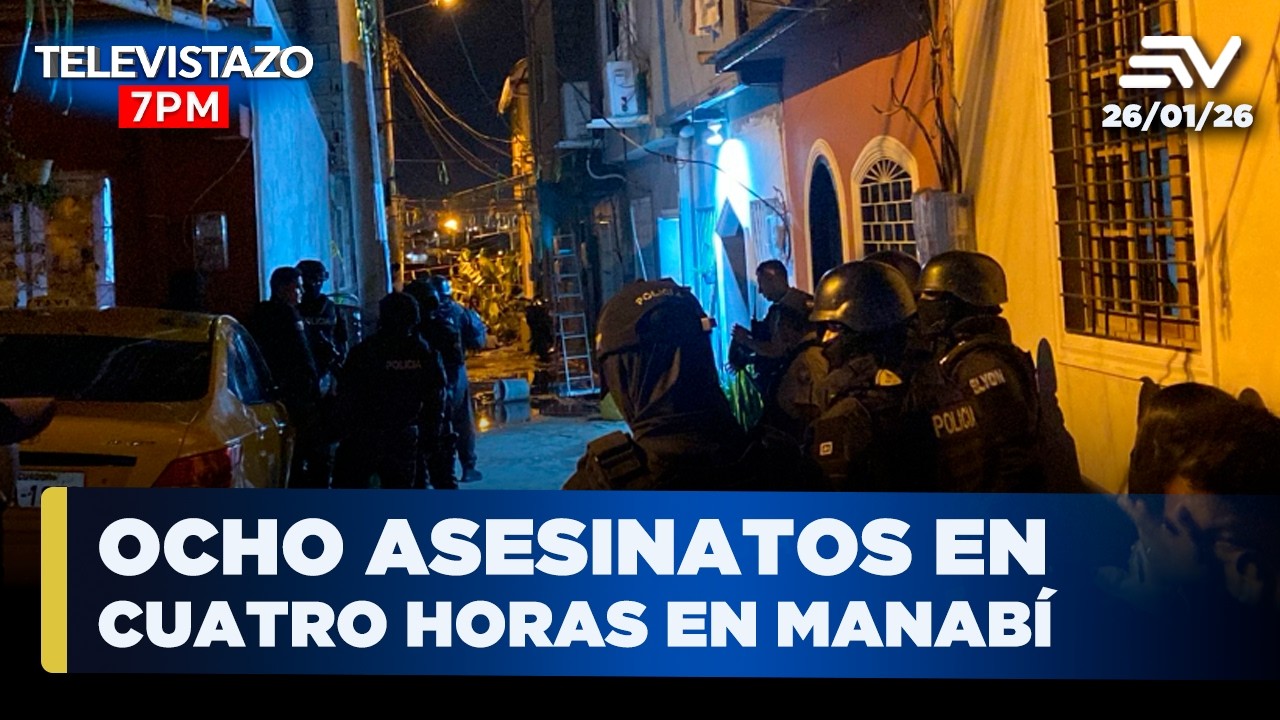 Daniel Noboa y Gustavo Petro se alejan con discursos | Televistazo 7PM🔴NOTICIAS 26 de enero 2026