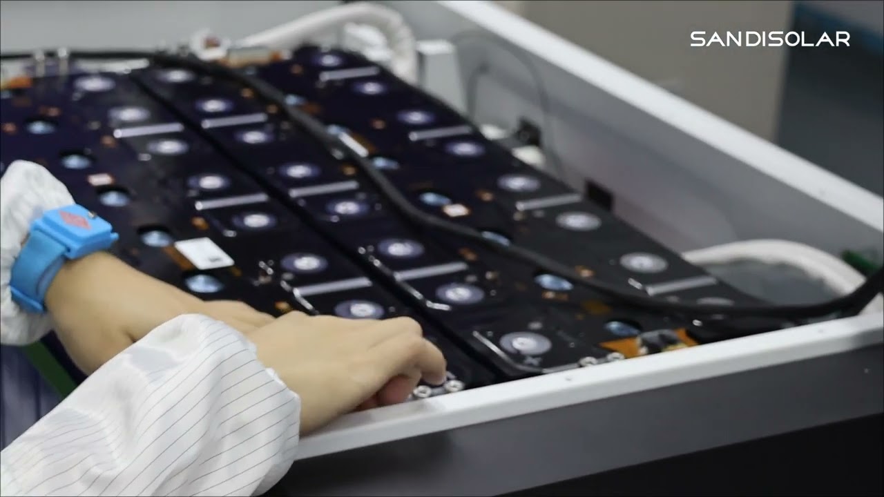 SANDISOLAR LiFePo4 Battery Factory Production Line