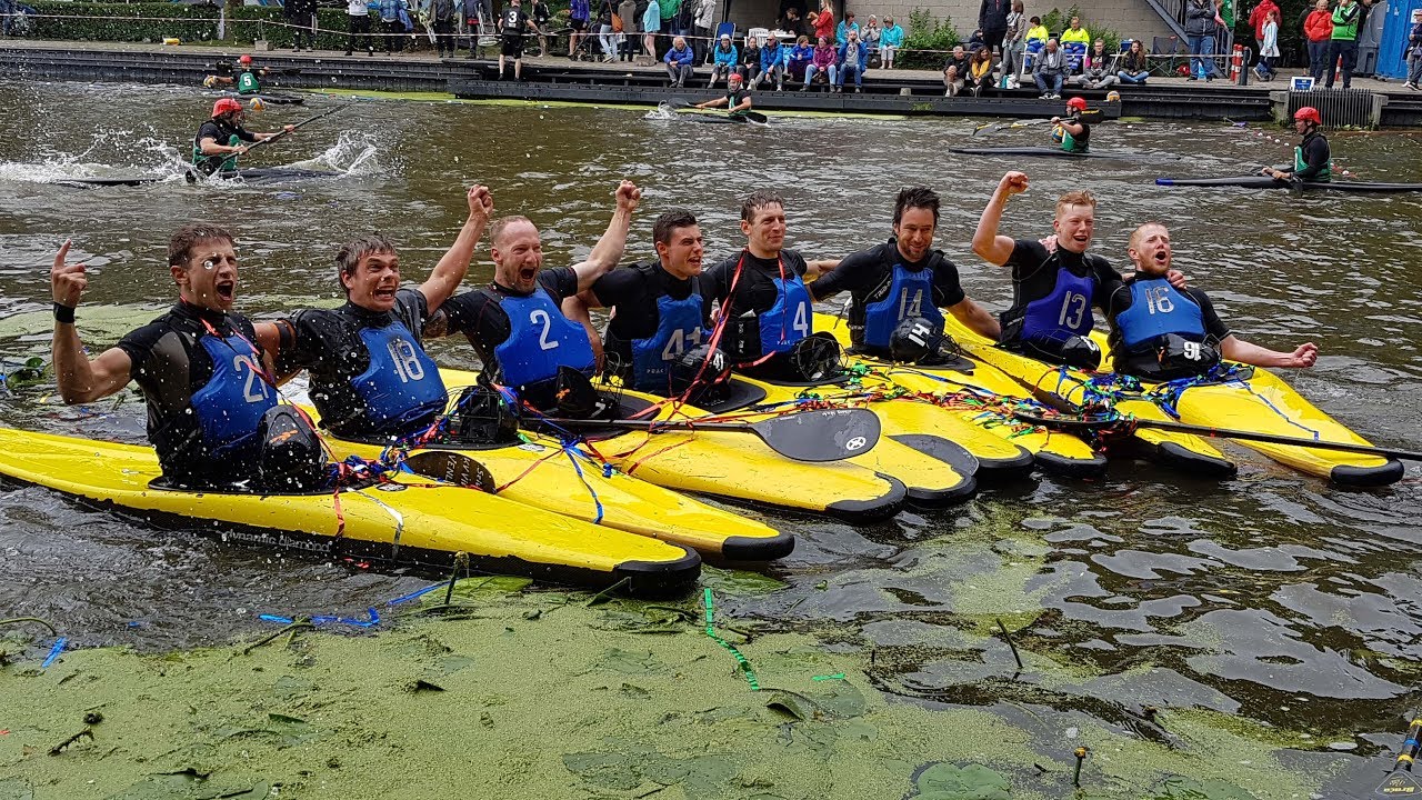 Kanopoloërs KV Viking Venlo verdedigen landstitel op NK kanopolo 2019