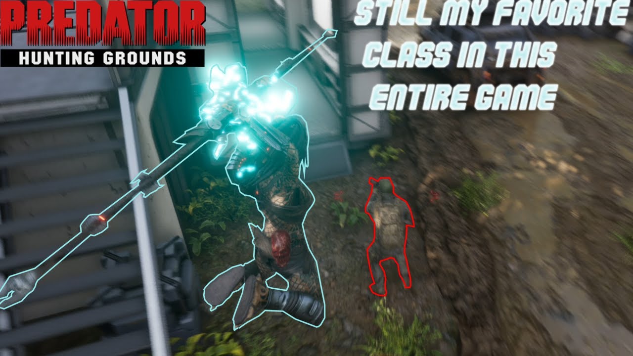 How I (to) play Predator: Scout Class! | Predator: Hunting Grounds!