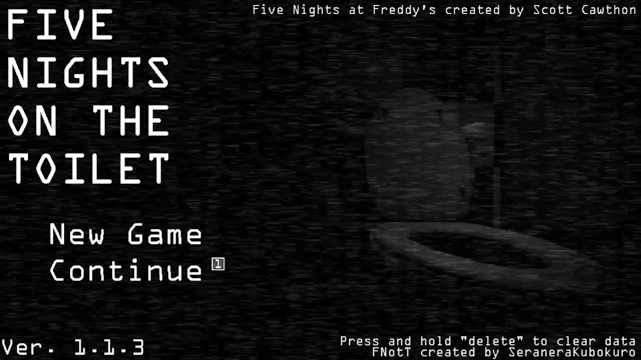 Five nights on the Toilet | Full Game