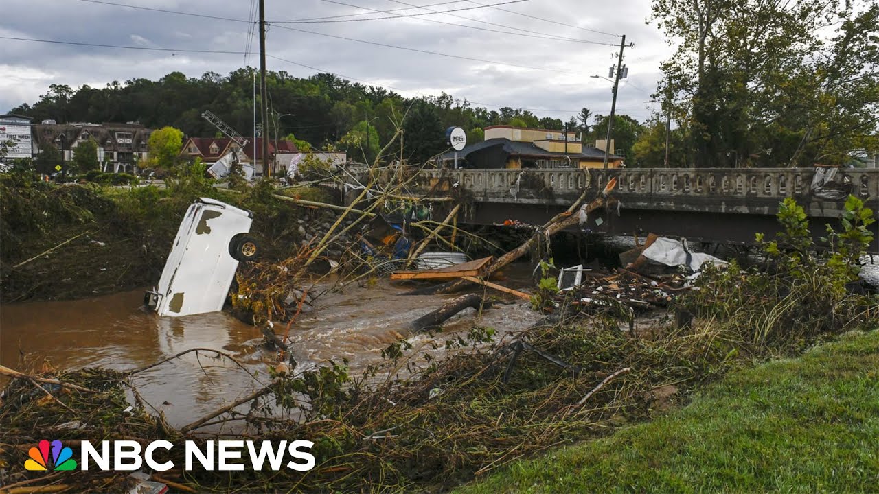 Drinking water crisis in North Carolina, days after flooding disaster