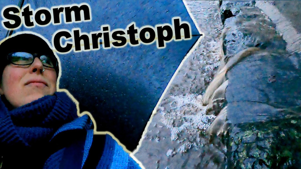 STORM CHRISTOPH paid us a visit. DAILY VLOGS UK