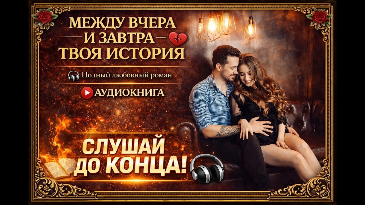 ОЧЕНЬ Эмоциональная ПОЛНАЯ аудиокнига🎧 МЕЖДУ ВЧЕРА И ЗАВТРА — ТВОЯ ИСТОРИЯ | 💔 Любовный роман !