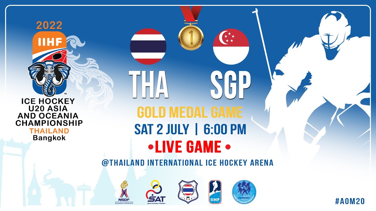 Gold Medal Game | Thailand Vs Singapore  | U20 Asia and Oceania Championship