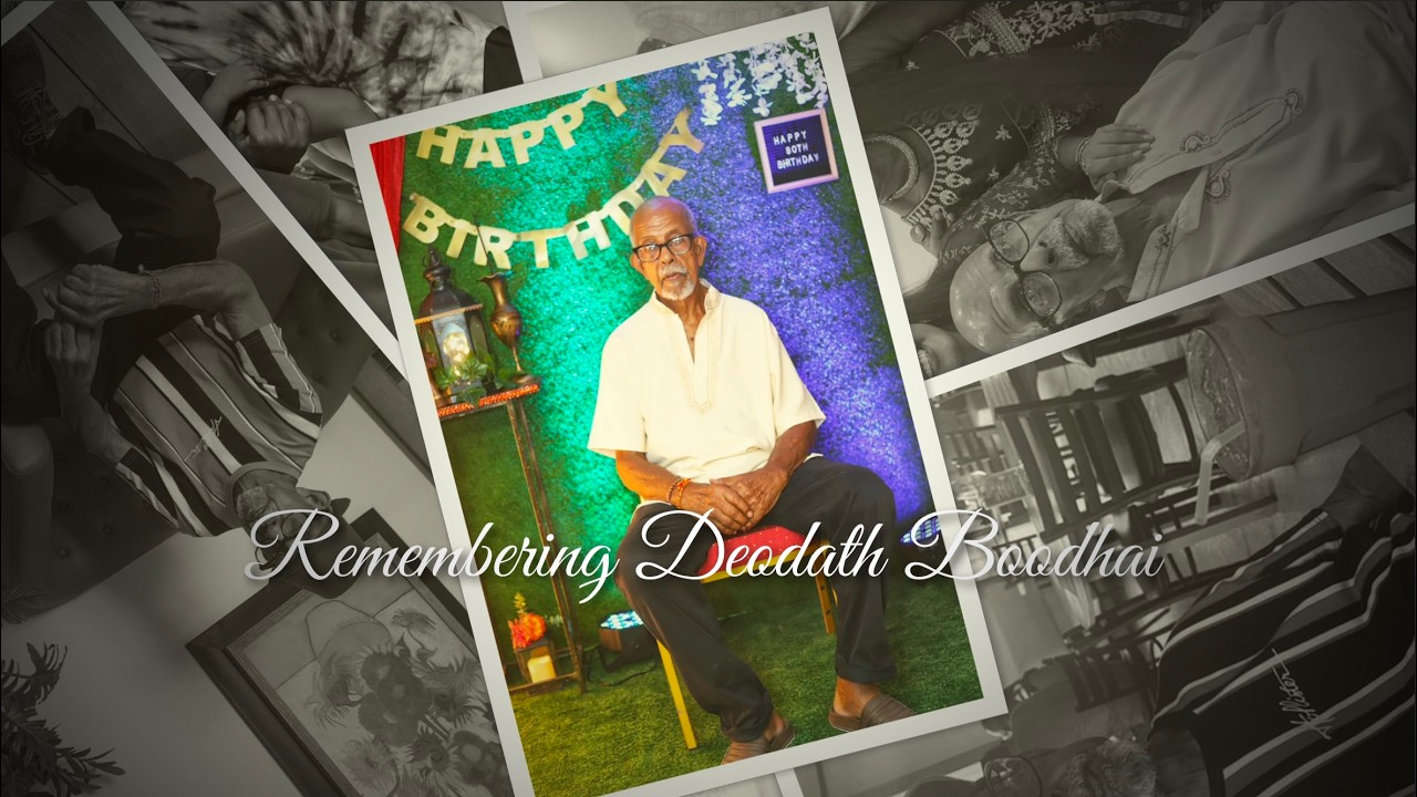 The Funeral of the late Deodath Boodhai