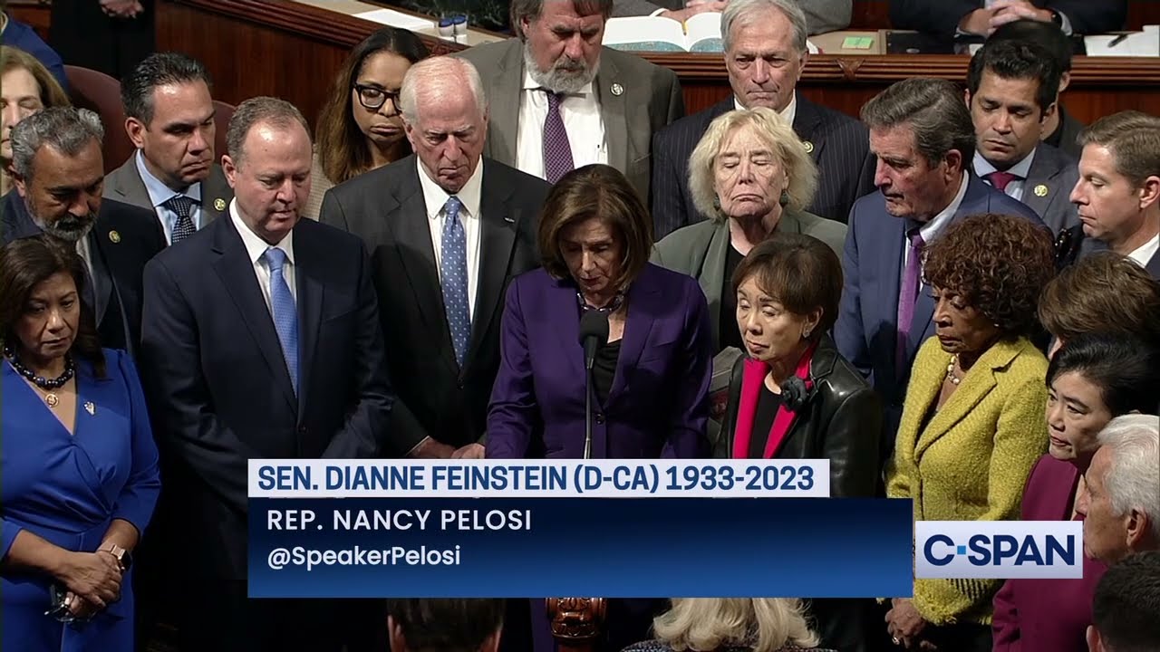 Rep. Nancy Pelosi (D-CA) remembers Sen. Dianne Feinstein