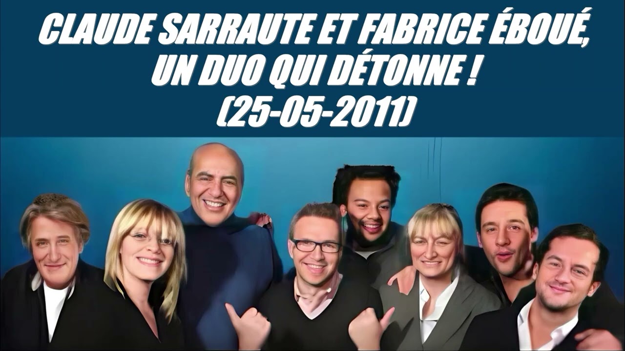 On va s'gêner - Claude Sarraute et Fabrice Éboué, un duo qui détonne (25-05-2011)