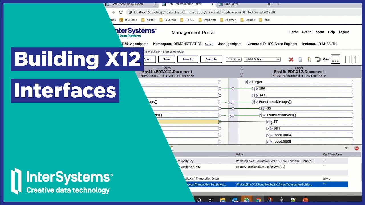 Building X12 Interfaces in InterSystems IRIS