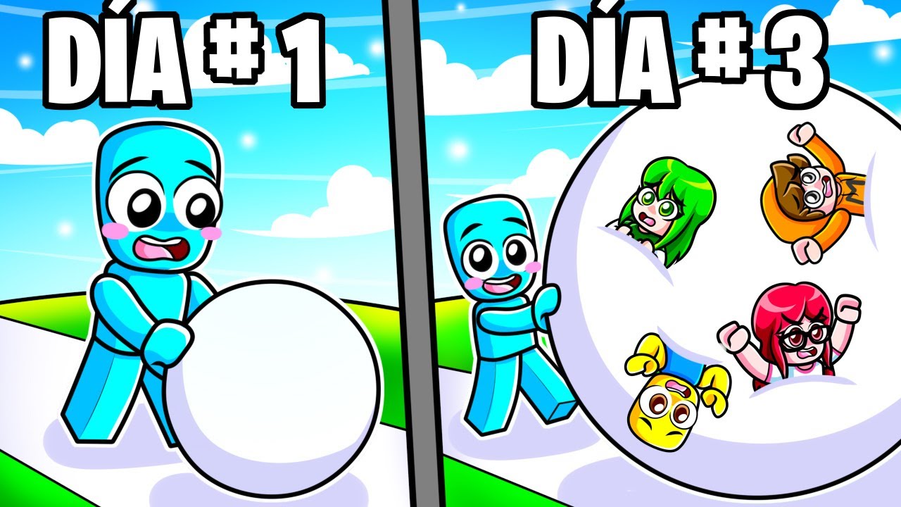 Gasté $100.000 para Hacer la MAYOR BOLA de NIEVE en Roblox!