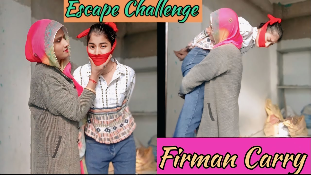 #like Escape Challenge||Firman Carry||Struggle Video||Social Awareness||Kidnapping||Manya Creation