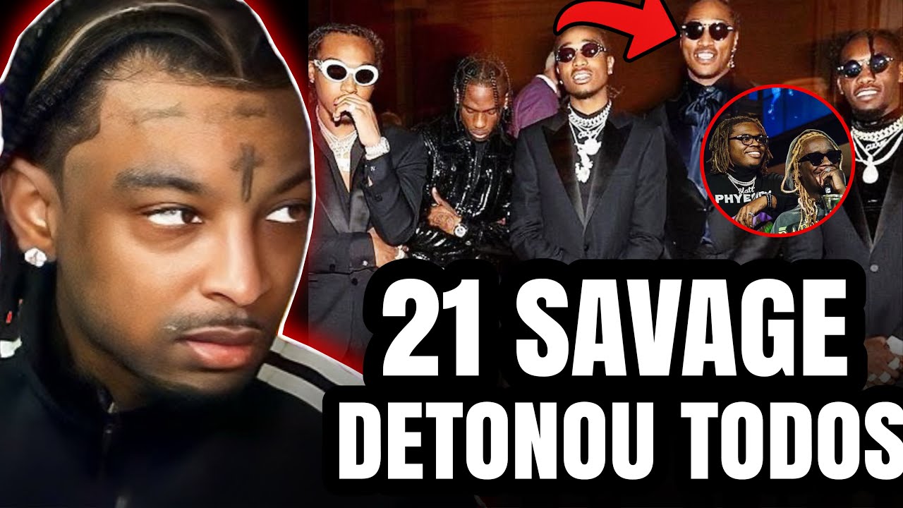 21 SAVAGE falou a VERDADE sobre todos Rappers de Atlanta 