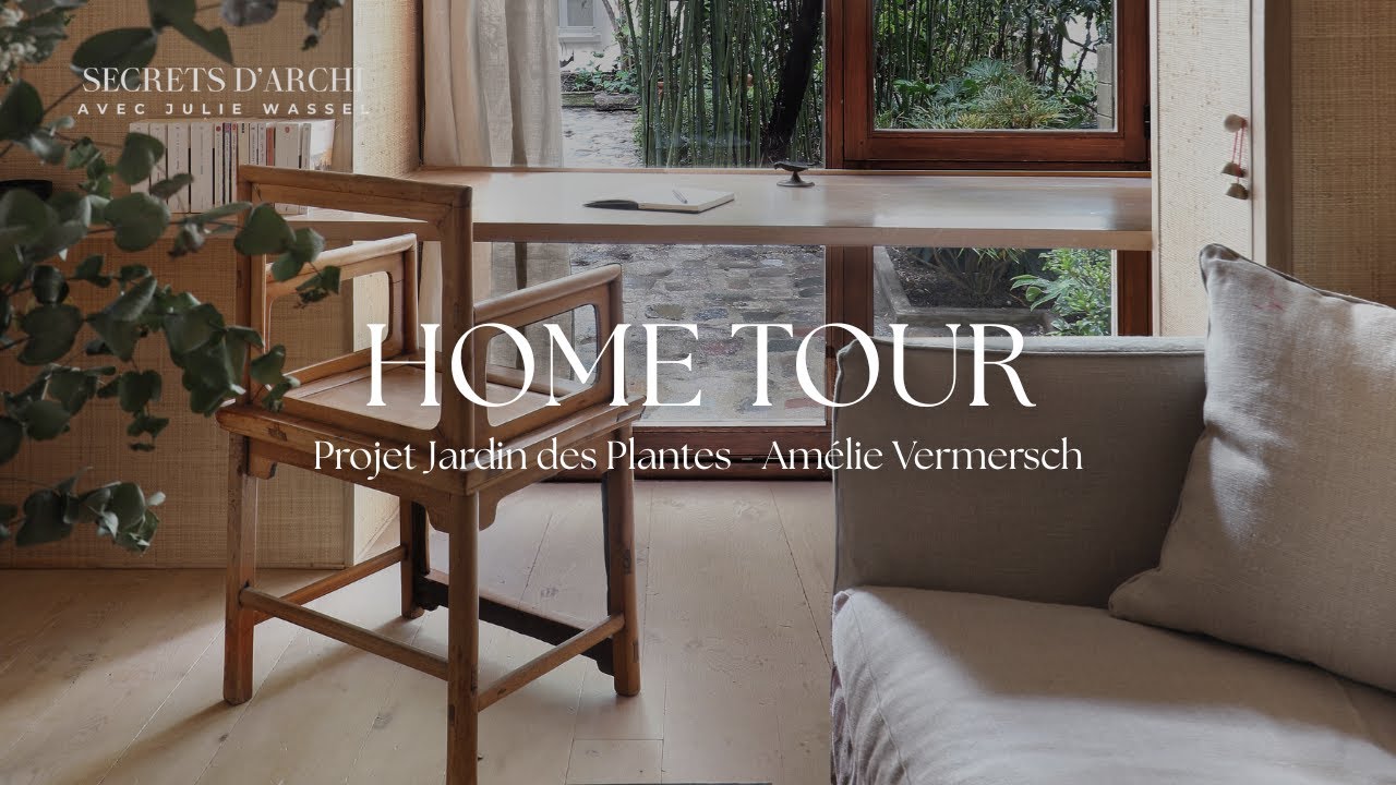 Visite d'une maison au coeur de Paris, un pur cocon ! Home Tour avec Amélie Vermersch ✨