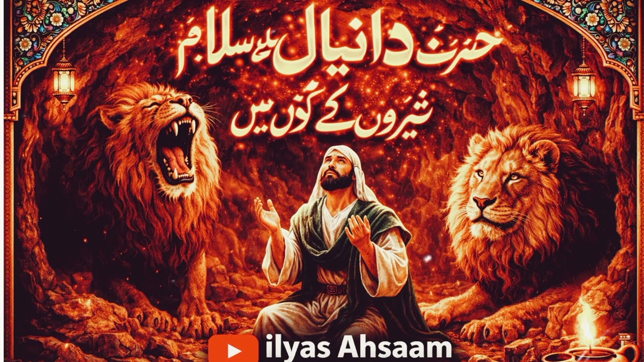 Jab Hazrat Daniyal As Ko Shero K Khowon Main Dal Diya | ilyas Islamic story 