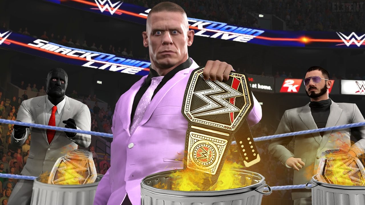 WWE Games Story - John Cena Burns All The Titles? - Ep.59