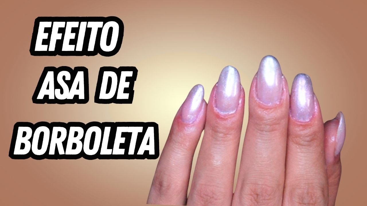COMO FAZER UNHAS EFEITO ASA DE BORBOLETA |PASSO A PASSO COMPLETO PARA INICIANTES