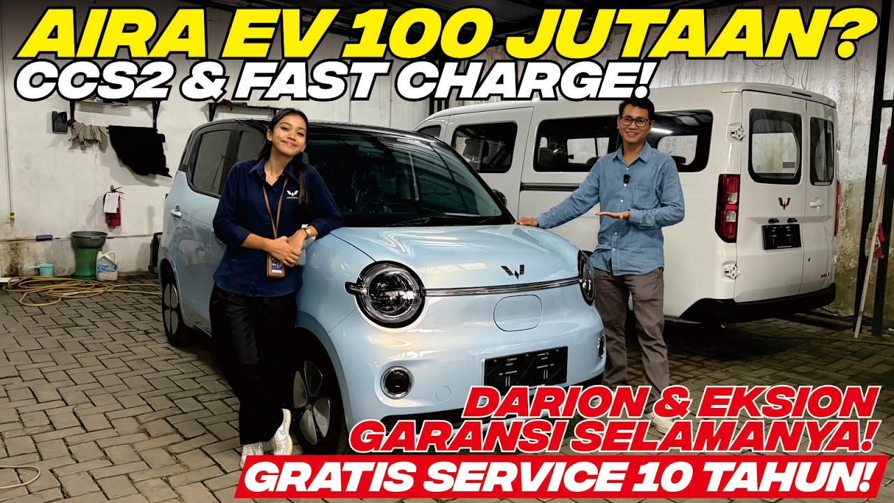 WULING KEMBALI KELUARKAN EV EKONOMIS! AIRA EV 100 JUTAAN? INI SPEKNYA! EKSION & DARION DIKUPAS JUGA