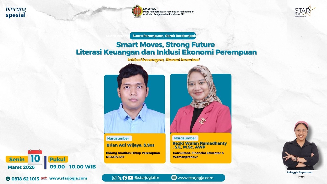BINCANG SPECIAL - Smart Moves, Strong Future: Literasi Keuangan dan Inklusi Ekonomi Perempuan
