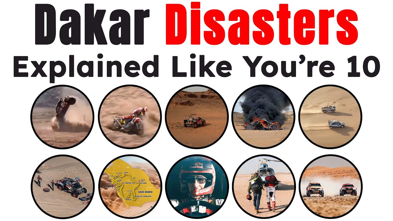 Every Dangerous Moment in the Dakar Rally | Explained Like You’re 10 | (PART 2)