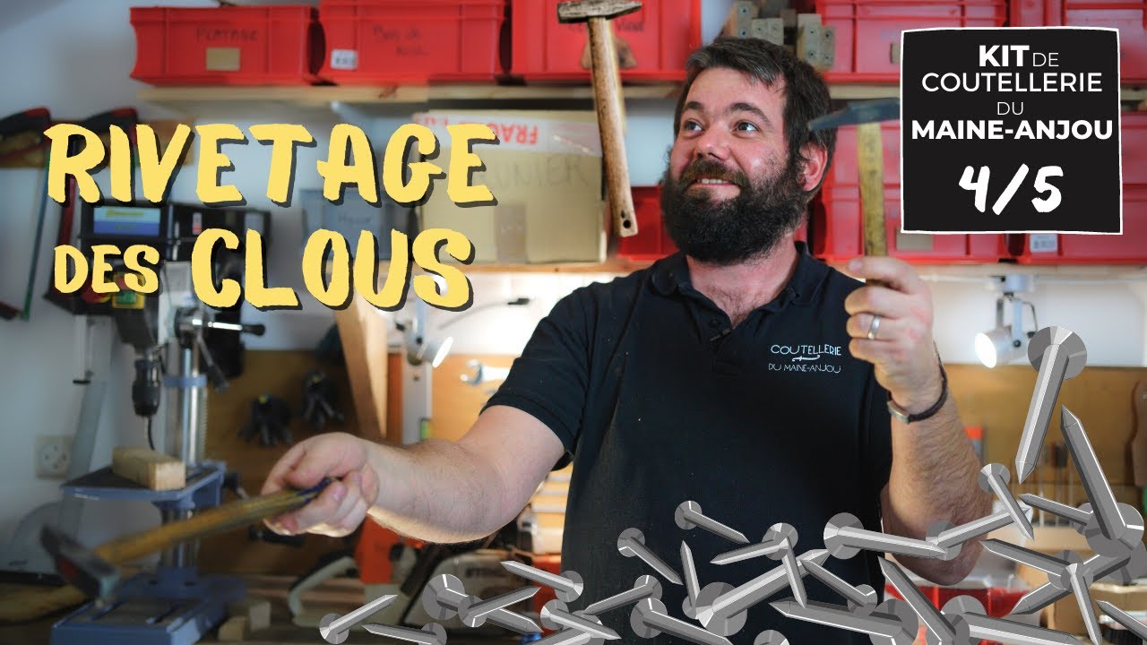 4/5 KIT DE FABRICATION DU COUTEAU 