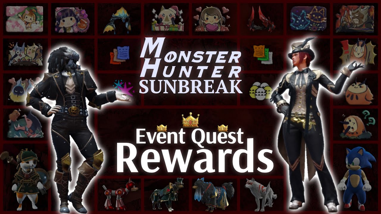 All Event Quest Rewards in Monster Hunter Rise Sunbreak