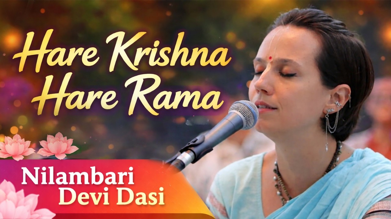 Hare Krishna Hare Rama | Slowed + Reverb | Mahamantra | Nilambari Devi Dasi | Harinam Utsav