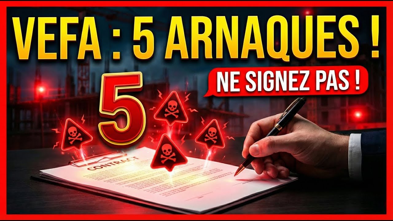 🔴 VEFA:  5 ARNAQUES &Agrave; &Eacute;VITER AVANT DE SIGNER (Guide VEFA)