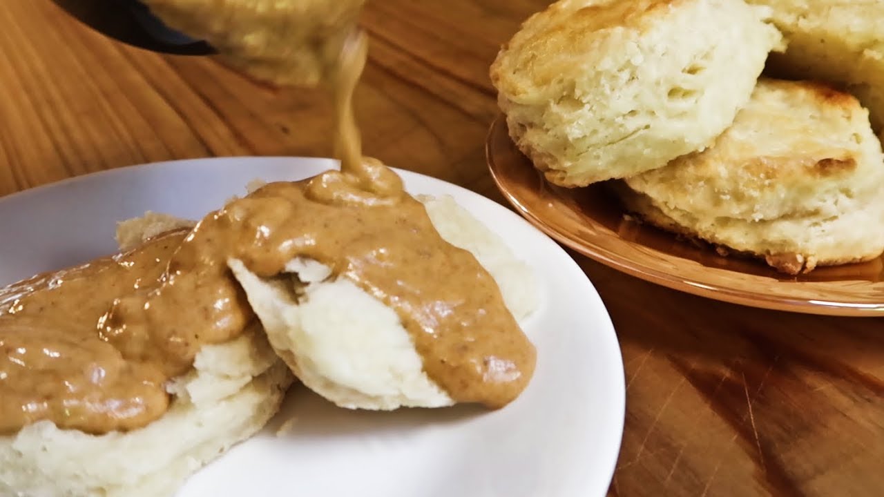 Biscuits and Chorizo Gravy