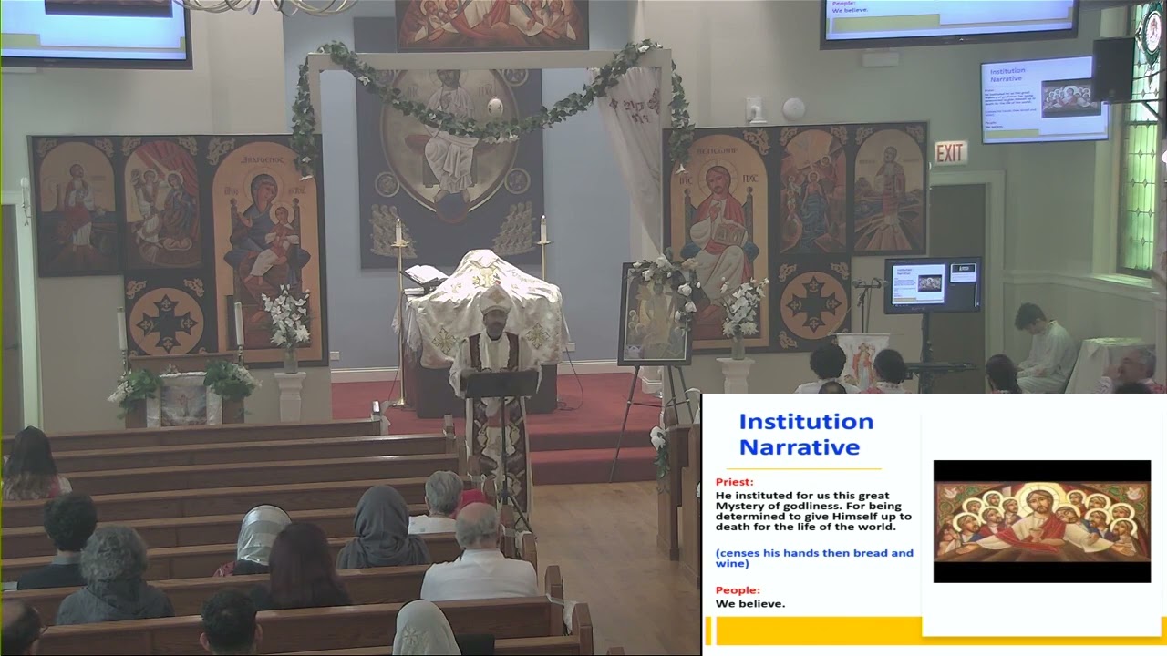 Explanation of the Liturgy #34 - Liturgy of the Faithful (Institution Narrative #1)