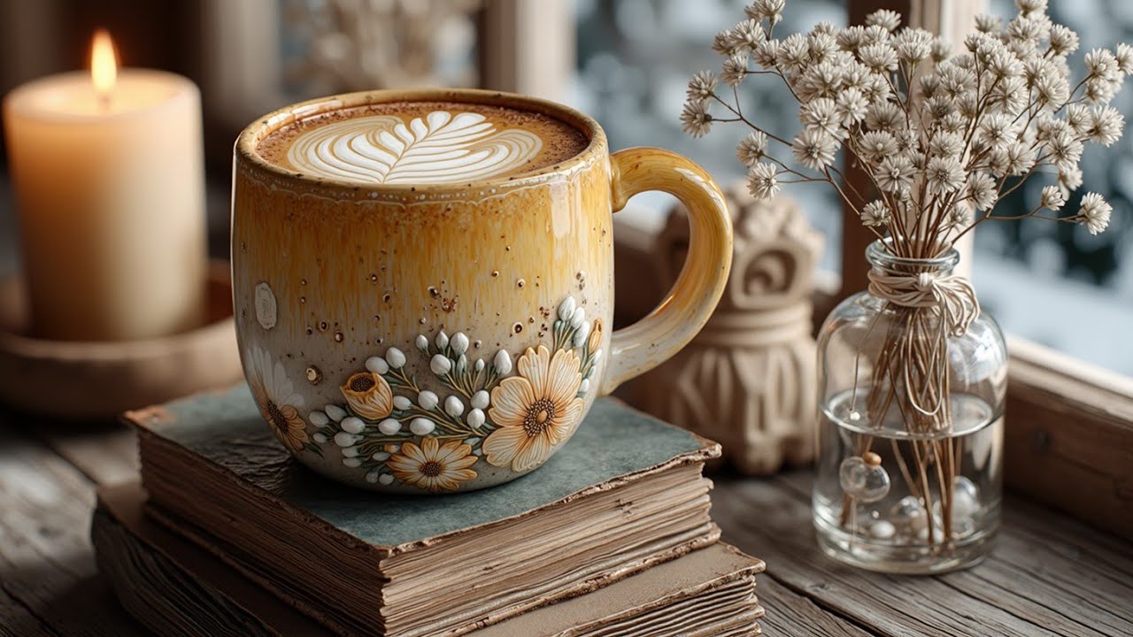 Cozy Piano Jazz | Winter Cafe Vibes & Calm Coffee Jazz for Relaxation ☕🎶