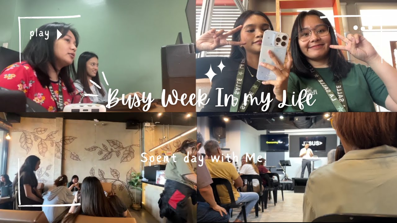 Busy Week In My Life😴: School Vlogs, Spend time with my friends, and Life Update