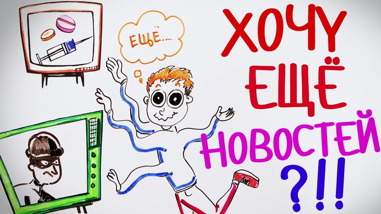Почему вредно ЧИТАТЬ НОВОСТИ? — Научпок