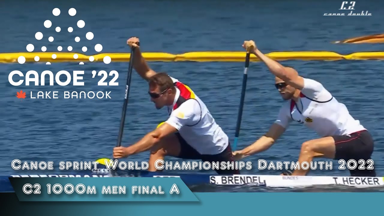 C2 1000m men final A Canoe sprint World Championships Dartmouth 2022