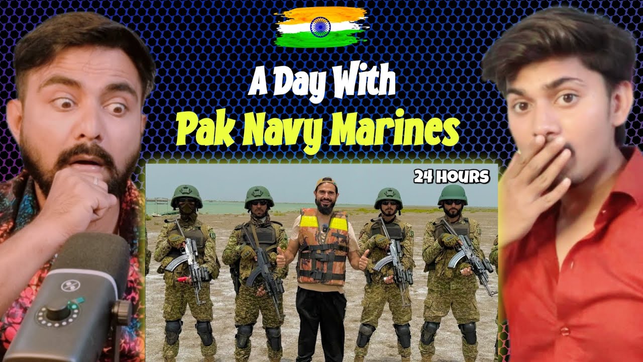 Spending a Day With Pakistan Navy Marines Challenge 😳 | Indian Reaction