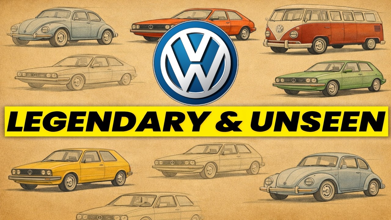 30 легендарных автомобилей Volkswagen, которые вы никогда не видели.