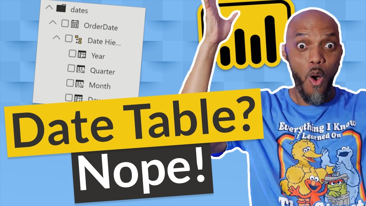 Нужна ли вам таблица дат для анализа времени в Power BI? Нет! (Быстрые измерения)