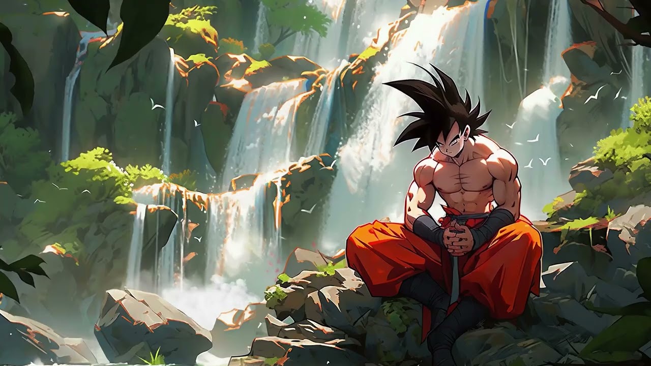 Deixe sua mente descansar agora | Dragon ball kakaroto vibes anime relaxing🍃