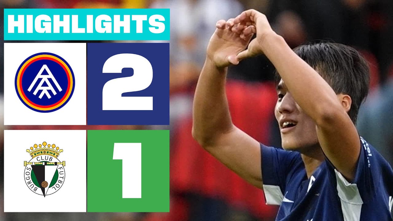 FC ANDORRA 2 - 1 BURGOS CF | RESUMEN LALIGA HYPERMOTION