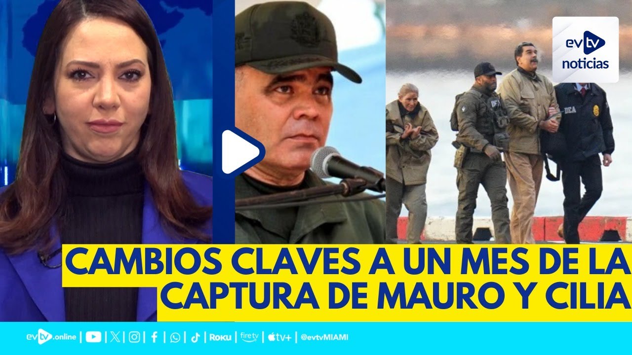 PADRINO LLORA A UN MES DE LA CAPTURA DE MADURO Y CILIA| #EVTVnoticias | #ESTELAR 02/03/26 1/3