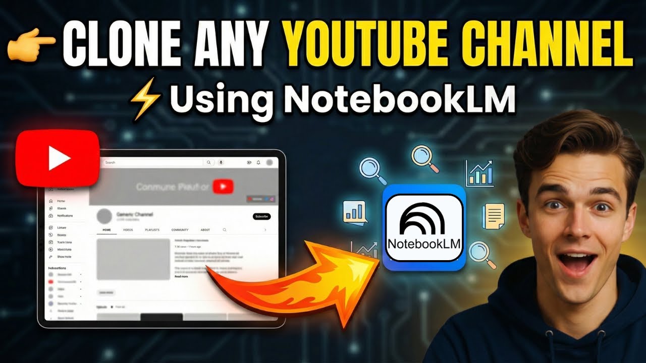 Clone Any YouTube Channel with AI (NotebookLM Is Insane!)