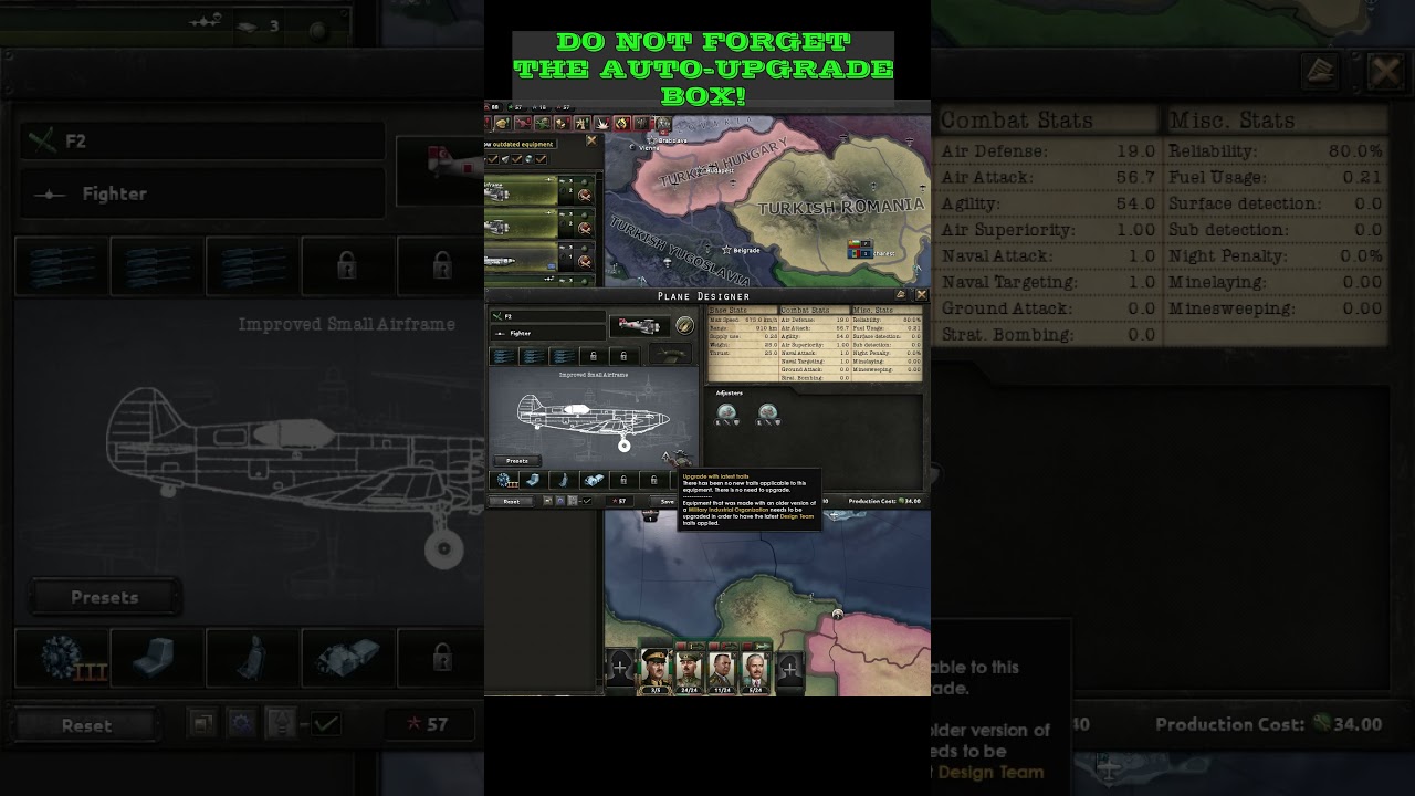 Do Not Forget To Use The Auto-Upgrade Box! #hoi4
