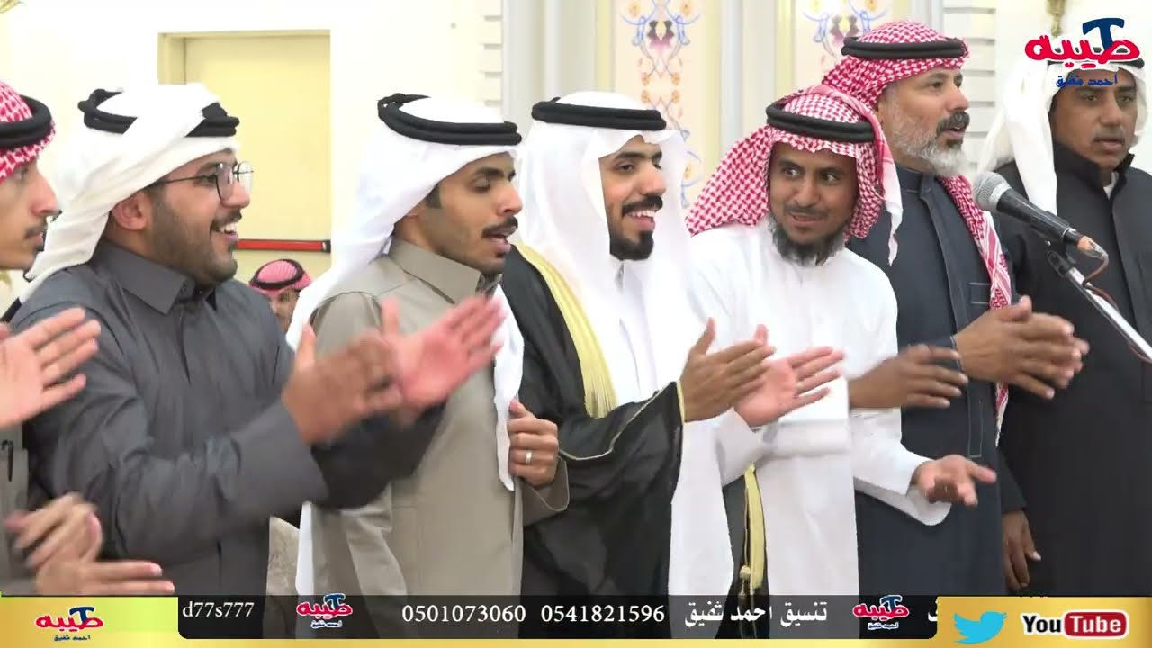  محمد حمد القاضي و حسن جبر الحربي#المدينة ✅ حفل الشاعر لافي بن غنيم بمناسبة زواج ابنه ممدوح 1447/8/3