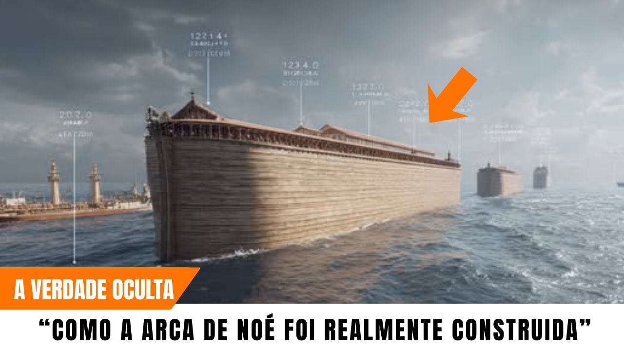A CONSTRUÇÃO DA ARCA DE NOÉ REVELADA — DETALHES QUE TRANSFORMAM TUDO
