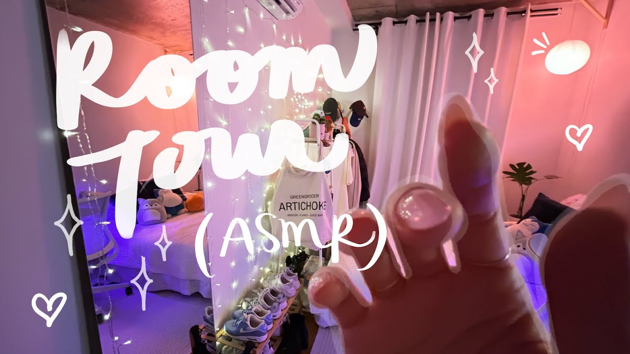 my nyc bedroom tour (asmr)