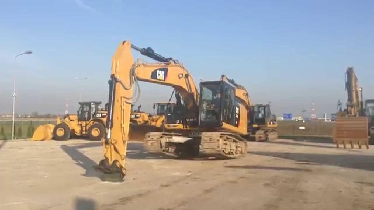 Koparka Caterpillar 320E - Bergerat Monnoyeur Wynajem