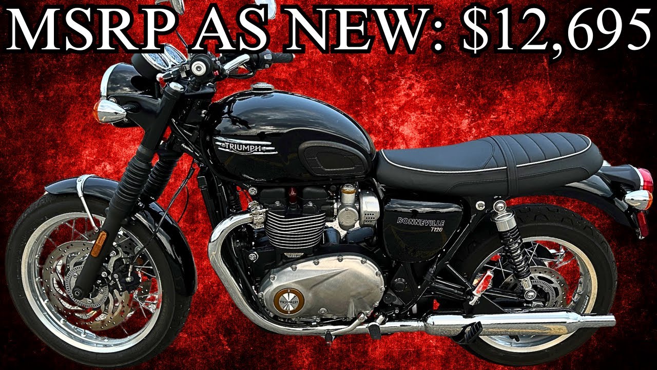 Triumph Bonneville T120 2023 года | Честные впечатления от первой поездки