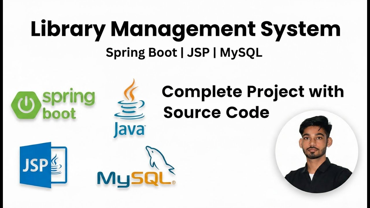 Library Management System Project Using Spring Boot, JSP & MySQL Tutorial for Beginners