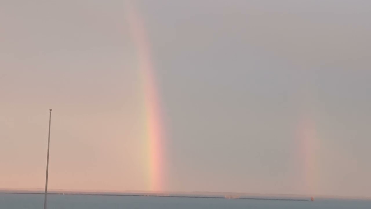 Sylt - doppelter Regenbogen - 01.11.2025